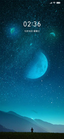 在德令哈的夜晚