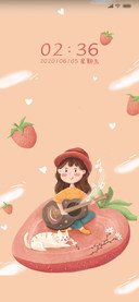 草莓女孩酸甜可爱