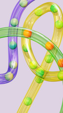 Flowing particles and glass pipes