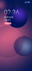 多彩浮动球