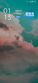 彩色天空