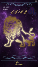 动态星座之狮子-带自定义锁屏动画