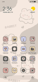 Milk tea rabbit