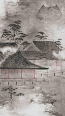 毕可燕作品仙苑停云
