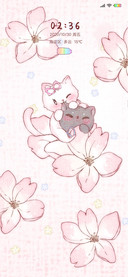 可爱桃花气泡喵G