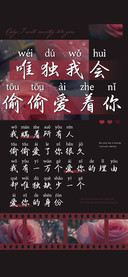 唯独我会偷偷爱着你