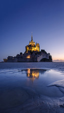 The twilight fairy tale of mont saintmichel