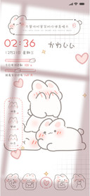 动态可爱兔叠叠