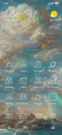 Cloud and mountain