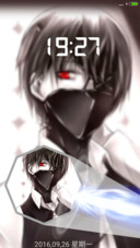 (帅气动态锁屏+开机动画)东京喰种
