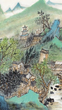 青绿重彩写江山