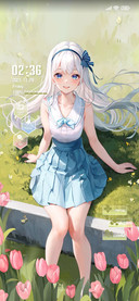 Flower Sea Girl
