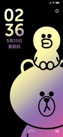 BROWN & FRIENDS 小米定制主题