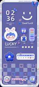 长春花蓝 小lucky