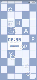 Bicolor chessboard