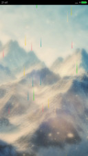 素（彩色雨)