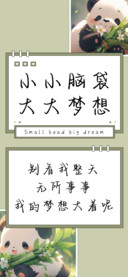 小小脑袋大大梦想