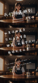 我们相遇那刻手写体