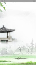 水墨中国风（多功能锁屏+自由桌面）密码0000