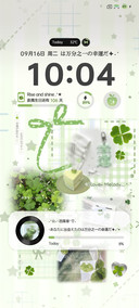 ins风清新幸运草