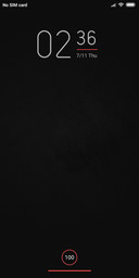 Simple Black Red