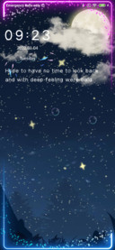 Cool starry sky