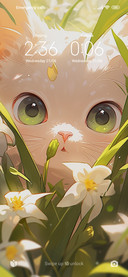 Cat in the grass
