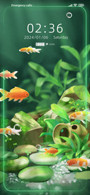 Swimming fish