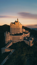 White Castle Hotel on Top of The Hill