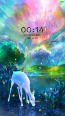 3D麋鹿的梦幻世界
