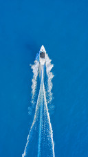 Motor Boat in the Sea