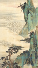 烟雨峰峦无古今