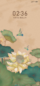 复古莲花