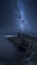 Milk Way with Beach