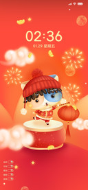 脏辫喵喜迎新年