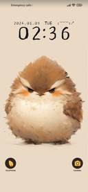Sparrows angry