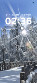 INS氛围自由初雪