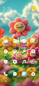 Plush flower