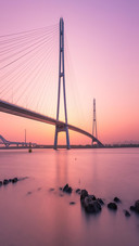 Twilight bridge