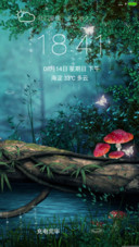 森（4D动态锁屏流星雨滴充电特效3D壁纸重力滚动）