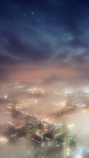城市夜空