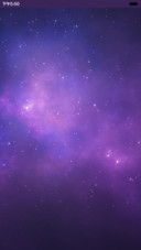 晚安星辰【IOS系统+天气锁屏+音乐界面】
