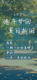 倦午梦回夏日折旧