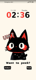 Watch+phone+cat