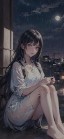重力感应 窗边少女