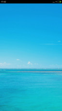 海边清新天空