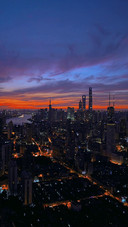 Shanghai before dawn