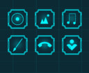 青I
