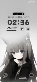 暮色清冷感猫娘