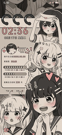 复古风少女漫